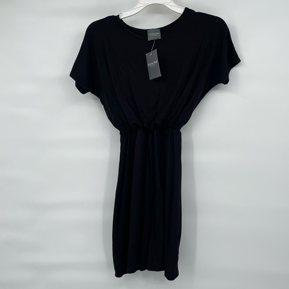Olivia Rae NWT black rayon mini dress